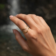 Wodoodporny pierścionek Wave duo.jpg