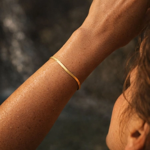 Bransoletka negros slim złota 2mm.jpg